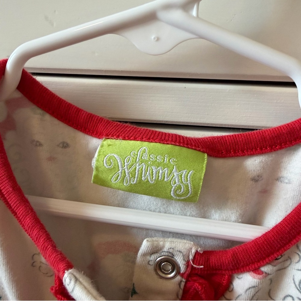 Classic Whimsy Santa Head Night Dress Size 4T - Picture 3 of 4